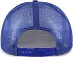 47 Brand Trucker MLB Toronto Blue Jays Cooperstown Wax Pack Express Foam Trucker Mesh Back Adjustable Hat - Blue/White