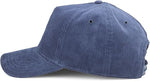 American Needle NHL Seattle Kraken Corduroy Valin Adjustable Snapback Cap - Blue