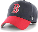 47 MLB Boston Red Sox Two Tone MVP Adjustable Hat - Navy/Red
