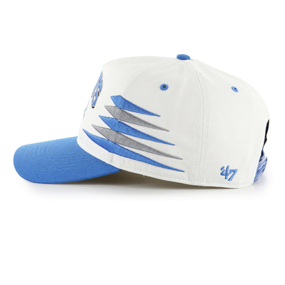 47 NFL Detroit Lions Diamond Hitch RF Adjustable Snapback Hat - White