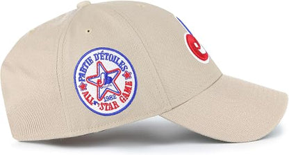 47 MLB Montreal Expos Sure Shot MVP Snapback Hat - Khaki