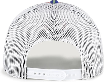 47 NHL Edmonton Oilers Beach Side Trucker Mesh Hat - Blue