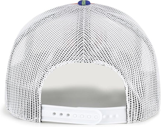 47 NHL Edmonton Oilers Beach Side Trucker Mesh Hat - Blue