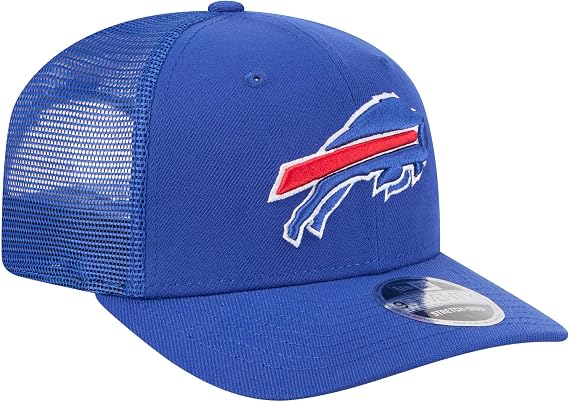 New Era 9SEVENTY 2025 NFL Buffalo Bills Team Collection Adjustable Stretch-Snap Hat - Blue