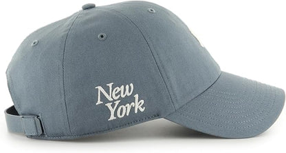 '47 MLB New York Yankees Foundation Clean Up Adjustable Hat - Grey