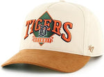 '47 MLB Detroit Tigers The Diamond Hitch Adjustable Snapback Hat - Cream