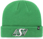 47 CFL Saskatchewan Rough Riders Raised Cuff Knit Hat - Green
