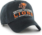 47 CFL British Columbia Lions Clean Up Adjustable Cap - Black