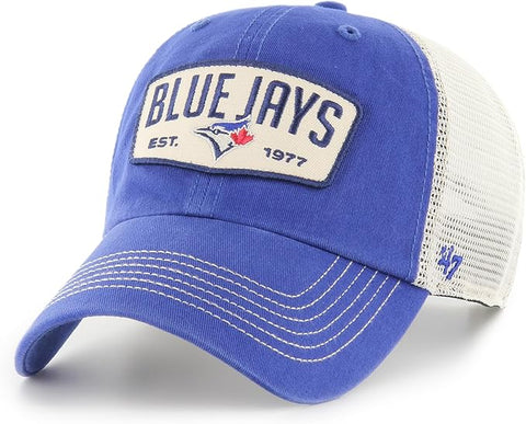'47 MLB Toronto Carver 1977 Clean Up Adjustable Hat - Blue/White