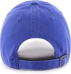 47 MLB Atlanta Braves Alternate Logo Cooperstown Clean Up Adjustable Hat - Blue