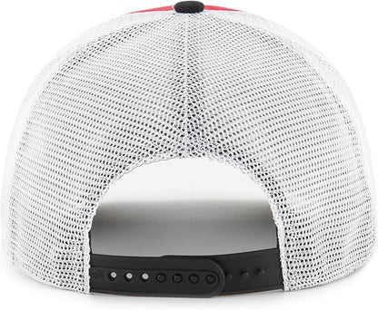 47 NHL Ottawa Double Header Super Stripe Hitch RF Adjustable Snapback Hat - Red/Black