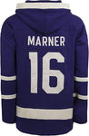 '47 NHL Toronto Maple Leafs Mitchell Marner Player Lacer Hoodie - Blue