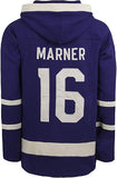 '47 NHL Toronto Maple Leafs Mitchell Marner Player Lacer Hoodie - Blue