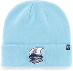 47 CFL Toronto Argos Raised Cuff Knit Beanie - Sky Blue