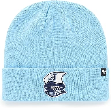 47 CFL Toronto Argos Raised Cuff Knit Beanie - Sky Blue
