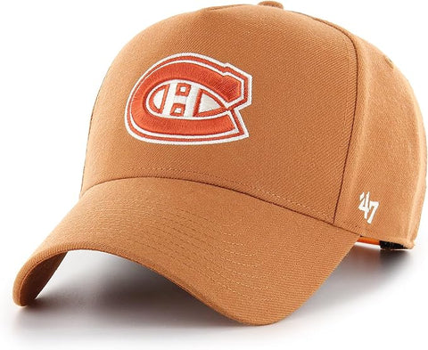 '47 NHL Montreal Canadiens Ballpark Offside DT Adjustable Snapback Hat - Clay Brown