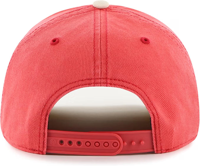 47 NHL Calgary Flames Calderwood Hitch RF Adjustable Snapback - Red/White