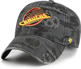 47 NHL Vancouver Canucks Fiji Clean Up Adjustable Hat - Black