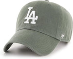 47 MLB Los Angeles Clean Up Adjustable Hat - Moss