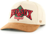 '47 MLB Boston Red Sox The Diamond Hitch Adjustable Snapback Hat - Cream