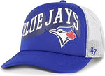 47 MLB Toronto Blue Jays Meander Trucker Adjustable Cap - Blue