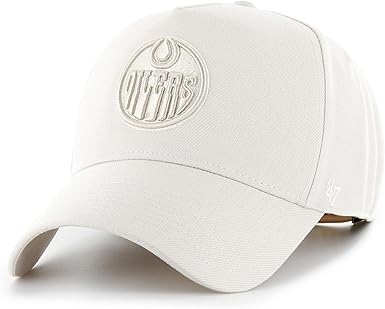 47 NHL Edmonton Oilers Ghost Ballpark Offside DT Adjustable Hat - Beige