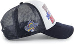 47 MLB New York Yankees Foam Champ Offside DT 1996 World Series Champions Trucker Adjustable Hat Black/White