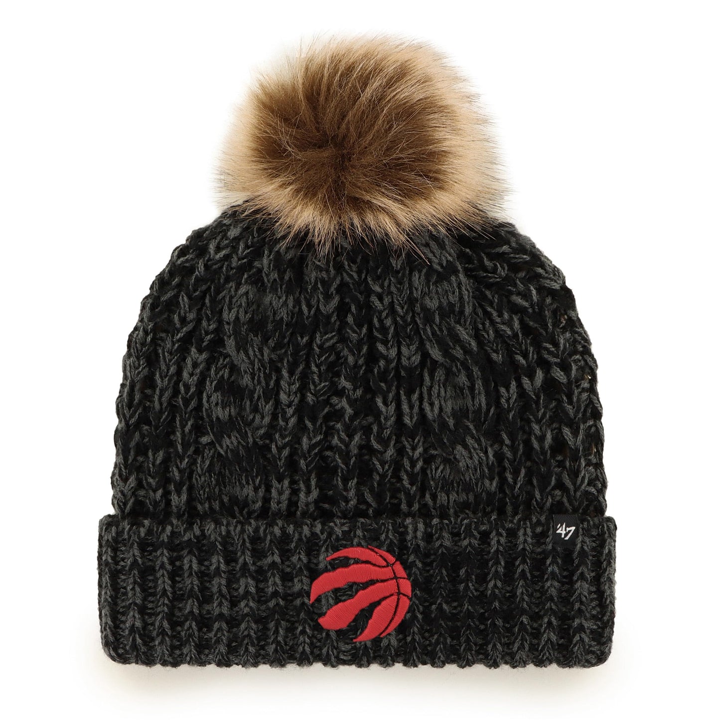 '47 NBA Toronto Raptors Womens Meeko Knit-Black