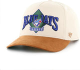 '47 MLB Toronto Blue Jays The Diamond Hitch Adjustable Snapback Hat - Cream