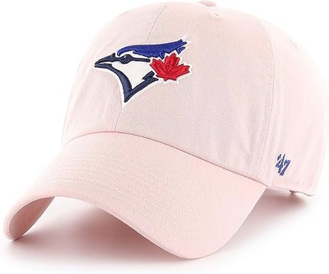 47 MLB Toronto Blue Jays Clean Up Adjustable Hat - Pink