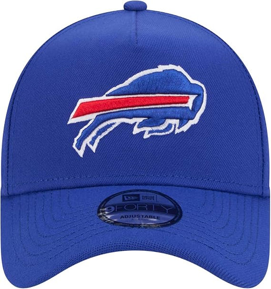 New Era 9FORTY A-Frame NFL Buffalo Bills Snapback Hat - Royal Blue