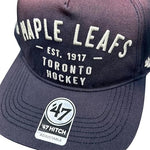 '47 NHL Toronto Maple Leafs Dusted Laramie Hitch Adjustable Snapback Hat - Grey