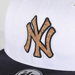 47 MLB New York Yankees Corkscrew Captain Snapback - White