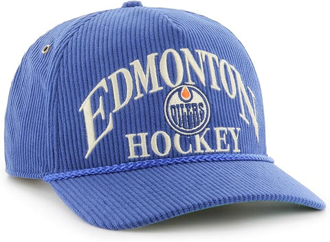 47 NHL Edmonton Pitchout Rope Hitch Adjustable Hat - Blue
