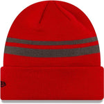 New Era Men's Red Tampa Bay Buccaneers Cuffed Knit Hat