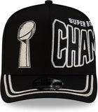 New Era 9FIFTY NFL Seattle Seahawks Super Bowl LX Champions Parade Adjustable Snapback Hat - Black