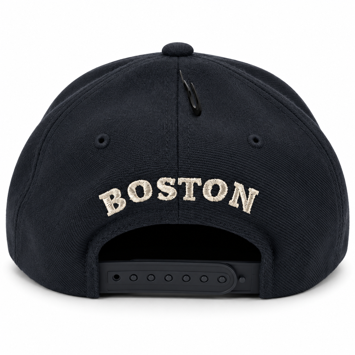 Nike MLB Boston Red Sox Rise Cap Adjustable Snapback Hat – Beige/Navy