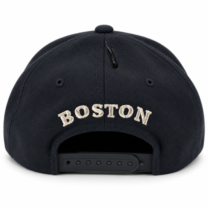 Nike MLB Boston Red Sox Rise Cap Adjustable Snapback Hat – Beige/Navy