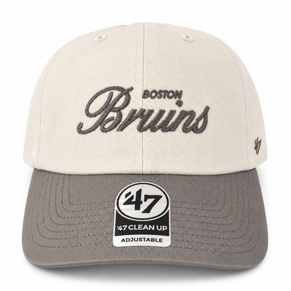 '47 brand boston bruins clean up adjustable hat
