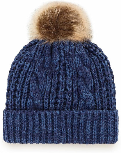 47 Womens NHL Edmonton Oilers Meeko Cuff Knit Toque - Navy