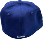 New Era Compatible with Blue Jays 59fifty Retro T Bird Logo Fitted Custom Royal Hat - 25th Anniversary Side Patch