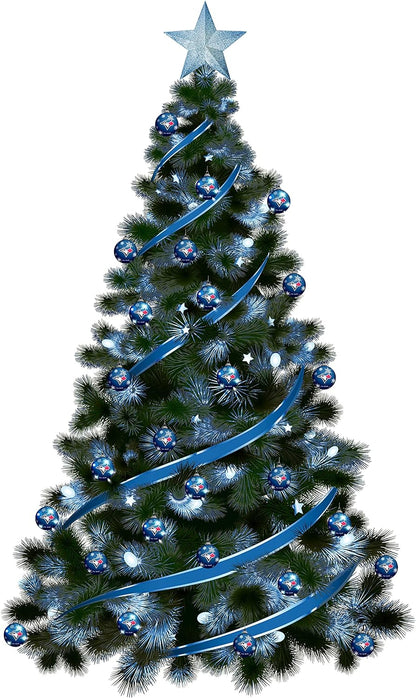 MLB Toronto Blue Jays Light Up Shatterproof Ornament - Pack of 2
