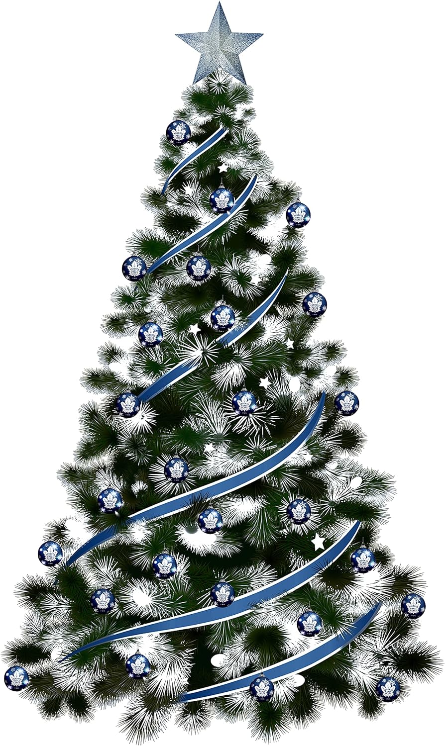 NHL Toronto Maple Leafs Light Up Shatterproof Ornament - Pack of 2