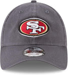 New Era Men's San Francisco 49ers 9TWENTY Adjustable Hat - Graphite