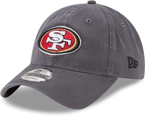 New Era Men's San Francisco 49ers 9TWENTY Adjustable Hat - Graphite