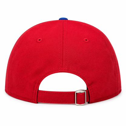 New Era MLB 9TWENTY Toronto Blue Jays Vintage Logo Canada Day 2026 Adjustable Hat - Red/Royal