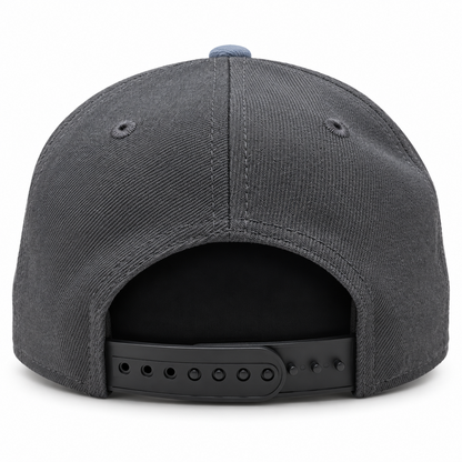 New Era MLB Toronto Blue Jays Alternate T Logo 30th Anniversary 9FORTY A-Frame Adjustable Snapback Hat – Dark Graphite/Black
