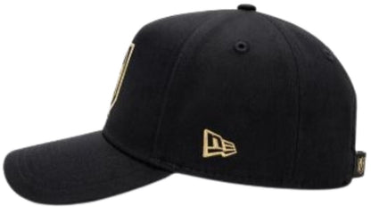 New Era NHL Vegas Golden Knights 9FORTY A-Frame Adjustable Snapback Hat - Black