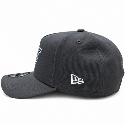 New Era MLB Toronto Blue Jays Retro Bird Logo 30th Anniversary 9FORTY A-Frame Adjustable Snapback Hat – Dark Graphite