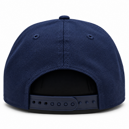 New Era NHL Toronto Maple Leafs Upside Down Wordmark 9FORTY A-Frame Adjustable Snapback Hat – Navy